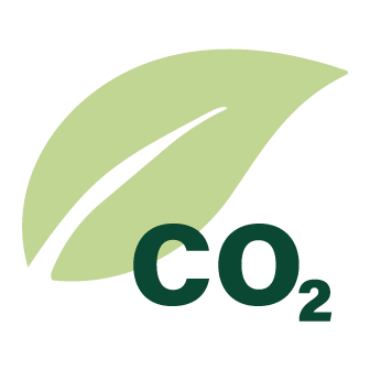 Carbon emissions icon